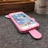 Generic Case 3D Ice Cream Soft Silicone TPU for iPhone 6 Plus / 6s PLus / 7 Plus - Pink