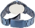 Fossil Watch for Men, Quartz Movement, Analog Display, Blue Stainless Steel Strap-FS5230