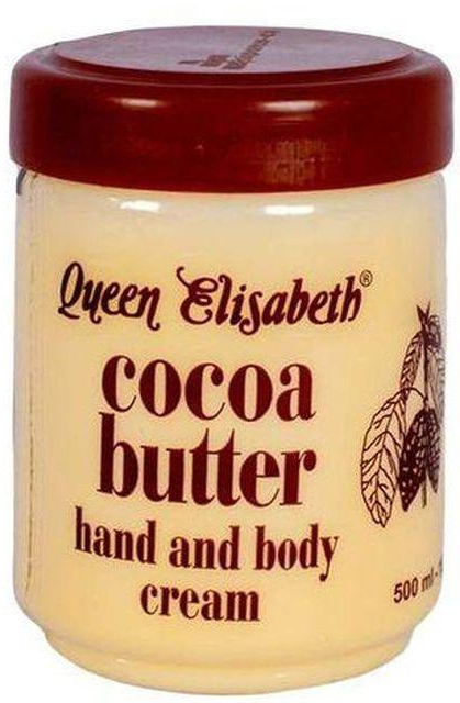 Queen Elizabeth Cocoa Butter Hand And Body Cream-Large Size-500ml