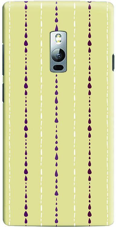 Stylizedd OnePlus 2 Slim Snap Case Cover Matte Finish - Linear Raindrops