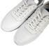 Levent Casual Genuine Leather Shoes With Anatomic Gel System-White