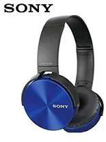 Sony Blue Wireless Headphone