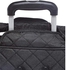 DELSEY Paris Rolling Under Seat Tote Bag Travel Luggage Bag, Black, One Size, Rolling Under Seat Tote Bag