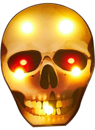 Decorative Skull Design Night Light Multicolour