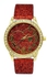 GNR-102 Leather Watch - RED
