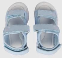 Girls Sandal in Blue with Angel Wing Print and Light ET7450-B SS22