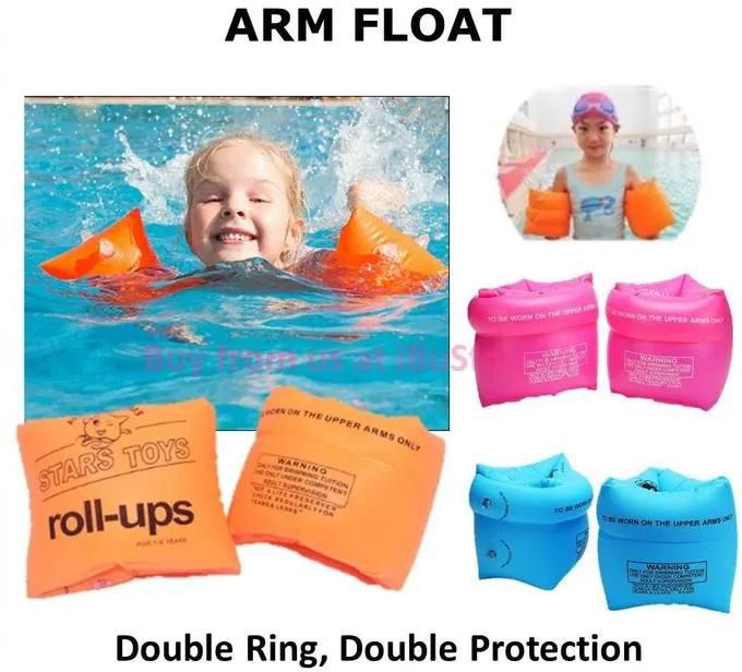 Fashion Inflatable Swim Arm Floaters Kids Arm floaters help someone float better while in water. They are worn on the hands while swimming to help in floating.