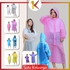 Adult Transparent Rain Coat PVC Waterproof Raincoat