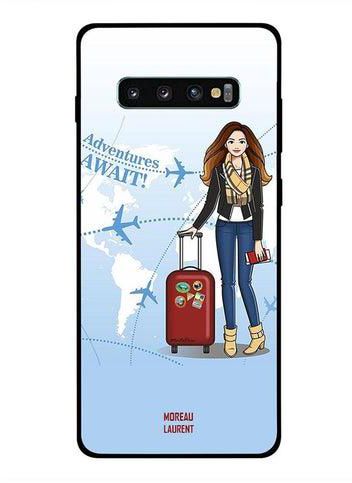 Protective Case Cover For Samsung Galaxy S10 Plus Adventures Await!
