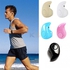 S530 Super Mini Wireless Invisible Bluetooth Earphone Earbud Headset Support Hands-free Calling For iPhone Samsung Xiaomi Sony Lenovo HTC LG and Most Smartphone. -Pink