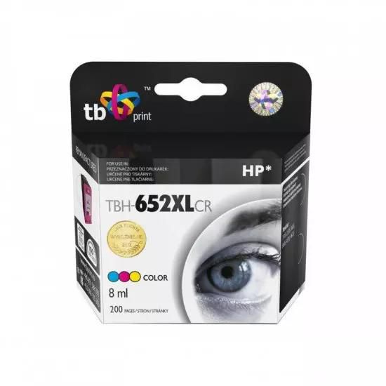 Ink. cassette TB compatible with HP 652 XL, CR reman | Gear-up.me