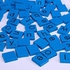 Generic 100pcs Lowercase Wooden Scrabble Tiles Crafts Wood Alphabets For Kids-Blue