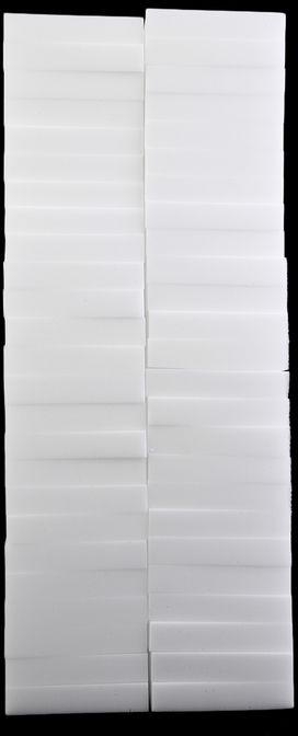 Allwin 100pcs White Multi-functional Magic Sponge Eraser Cleaner 100 X 60 X 20mm-White