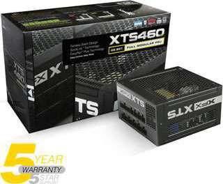 P1-460F-XTSX - 460w XFX XTS 80PLUS Platinum rated Fanless Passive Fully Modular PSU |P1-460F-XTSX