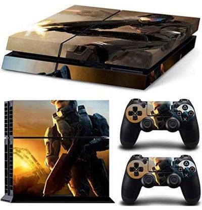 Sony PlayStation 4 Console Decal Skin Stickers With 2 Pcs Stickers For PS4 Controller