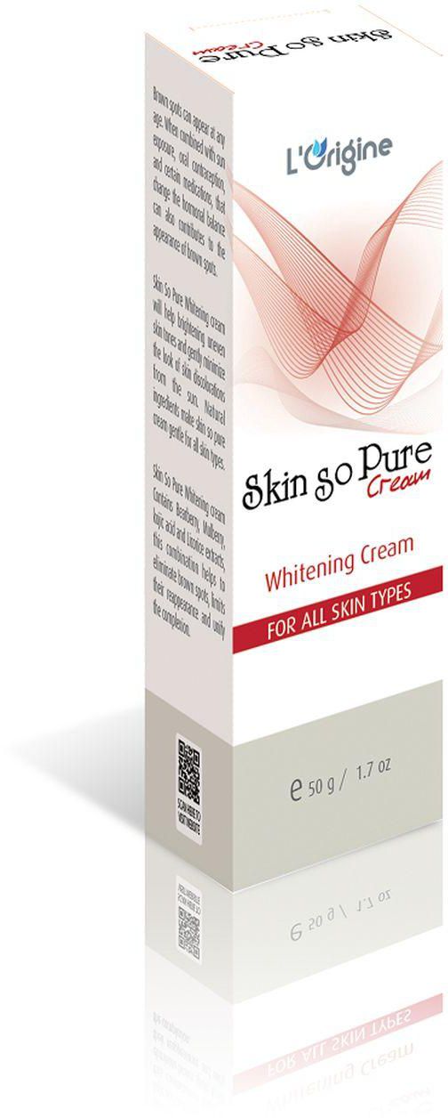 L'Origine Skin So Pure Whitening Cream - 50gm