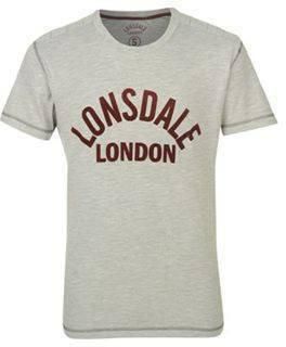 Lonsdale Crew T Shirt Mens