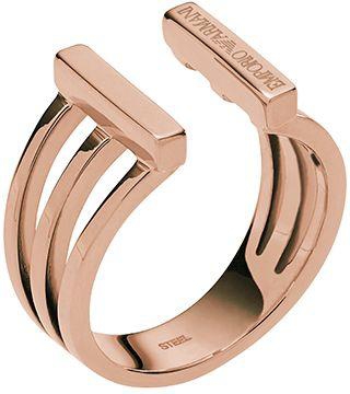 Emporio Armani Women Stainless Steel Rings - 6.5 US