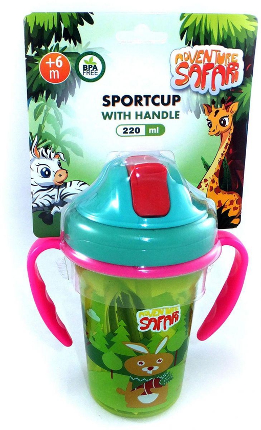 safari sport cup with handle  -220 ml AS 352