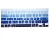 Gradient Blue Keyboard Silicone Cover Skin for  Macbook Pro 13 15 17/  US Layout