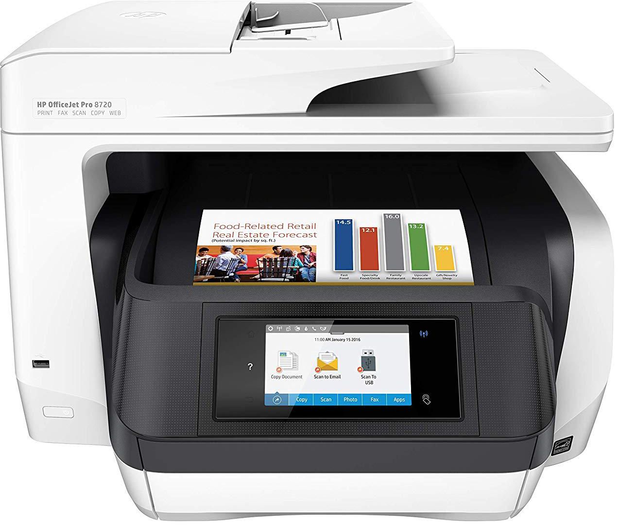HP OfficeJet Pro 8720 AiO printer