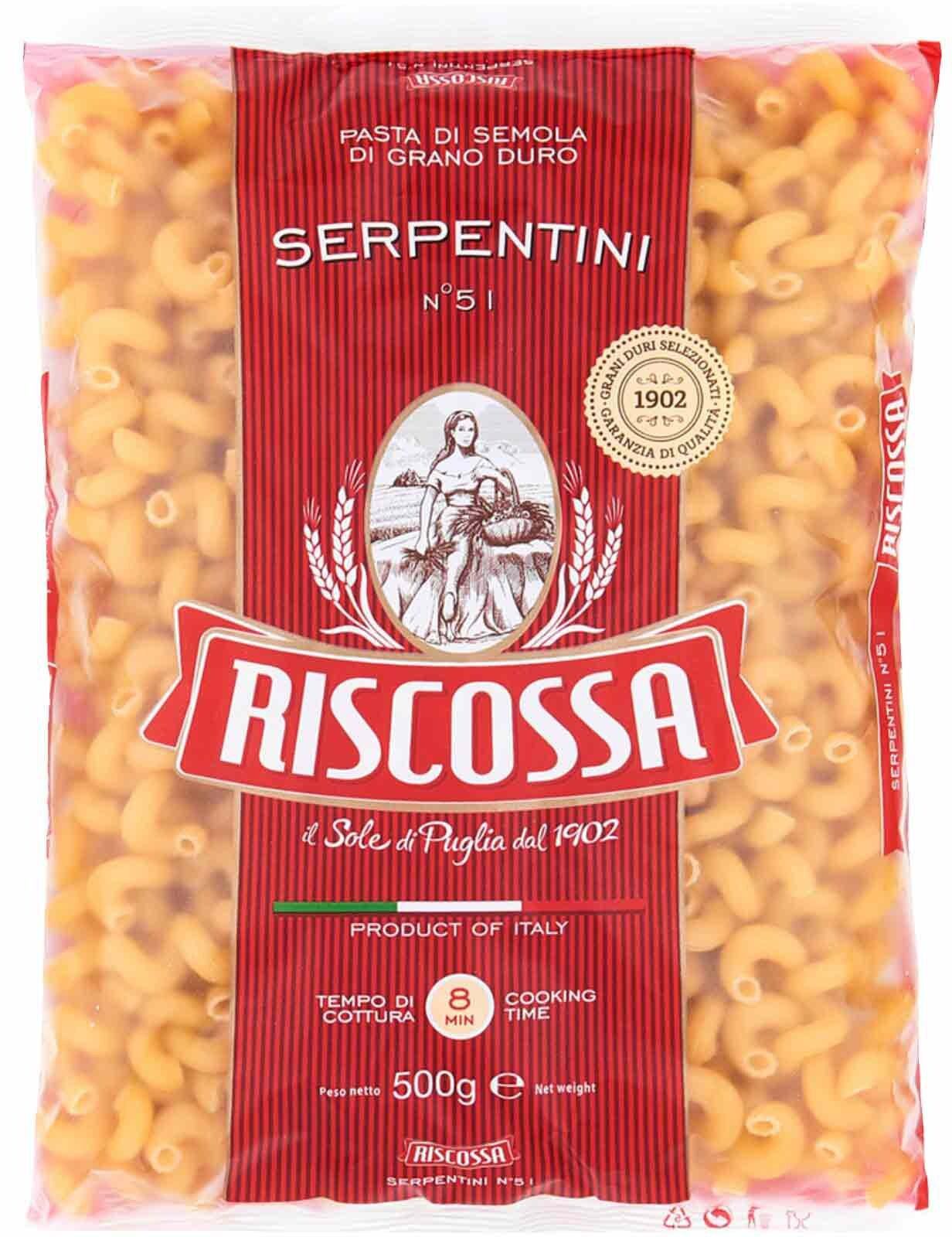 Riscossa Serpentina No. 51 Pasta 500g