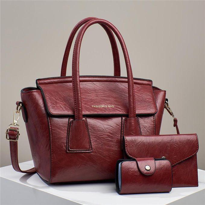 Fashion 3in1 Women Tote handbag Set