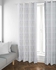 Get Nageh Tex Polyester Curtain Set with Rings, 2 Pieces, 135x250 cm - Multicolor with best offers | Raneen.com