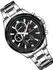 Men's Stainless Steel Strap Chronograph Wrist Watch NF9089S S/B