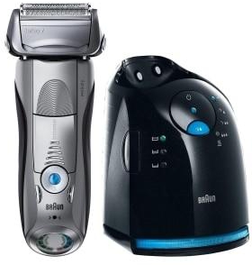 Braun Series 7 Electric Wet And Dry Foil Shaver With Clean Charge Station 799CC-7 Grey