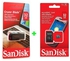 Sandisk 32GB Flash Disk + 32GB Memory Card