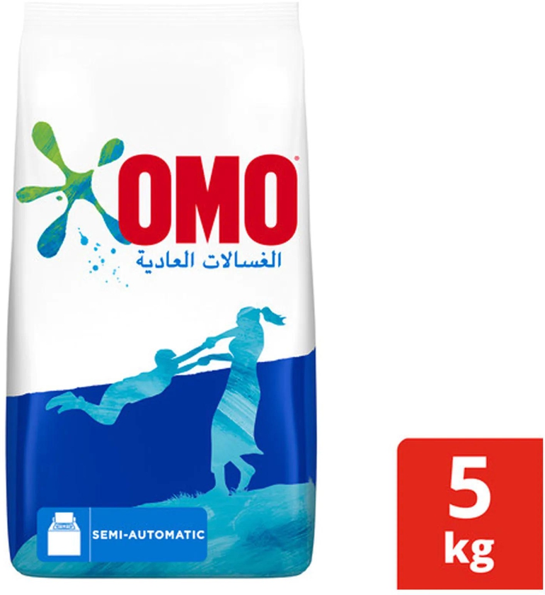 Omo active semi-auto laundry detergent powder 5 kg