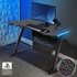 X-Rocker PlayStation Borealis X Rocker Gaming Desk, USB Powered, Single Colour / Effect with LED's | 5112001