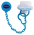 Bubbles Pacifier With Chain | Blue