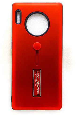 Back Cover With Stand For Huawei Mate 30 pro - Red