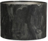 Light & Living Cylinder Shade 25x25x18cm Marble Anthracite