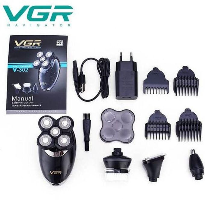VGR vgr 302 ماكينة حلاقة الشعر متعددة الوظائف 4في 1