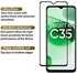 3D Tempered Glass Screen Protector For Realme C35 {2 Pack}