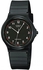 Casio Unisex Black Dial Resin Band Watch - MQ-24-1B