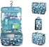 Portable Hanging Toiletry Kit Clear Wash Travel Bag Women Organizer Pouch  with Hook