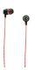 UiiSii U4 Noise Isolating In-Ear Wired Headphones with Microphone and Volume Control - Red