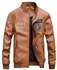 Men's Quality Leather Weather Jacket - Casual/Business-Brown
