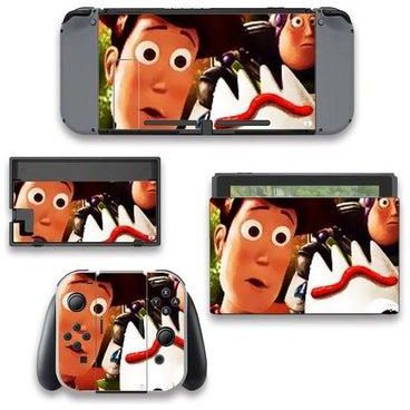 Animation Woody And Forky From Toy Story By Disney Printed Nintendo Switch Sticker