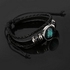 Twelve Astronomy Adjustable Length Bracelets Different Pattern Fashion black and silver