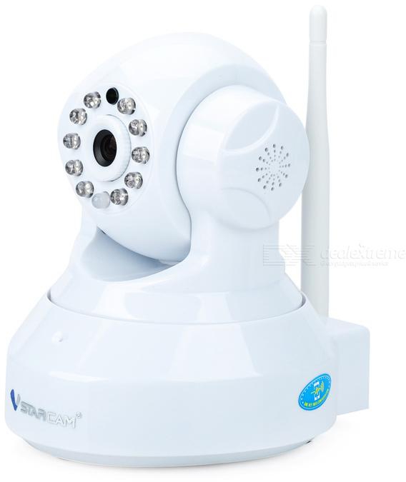 IP Camera 360 Degree with WiFi Mic Night Vision Smartphone Support