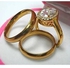 Wedding Ring Set - Gold