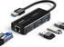 Ugreen USB 3.0 Hub Ethernet Adapter 10 100 1000 Gigabit Network Converter With USB 3.0 Hub 3 Ports