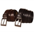 Pure Leather Belt For Men - Black & Brown