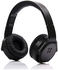 Sodo MH3 2-in-1 Wireless Bluetooth On-Ear Headphones and Twist Out Bluetooth Speaker - Black