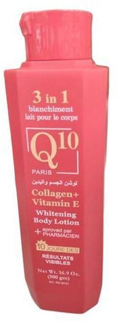 Generic 3 In 1 Q10 Paris Collagen + Vitamin E Whitening Body Lotion